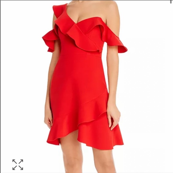 BCBGMaxAzria | Dresses | Bcbgmaxazria Red Malik Dress